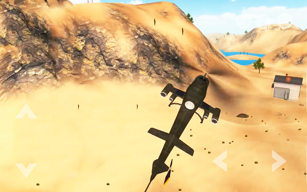 Army Helicopter Simulator : Gunship Attack Game 3D截图4