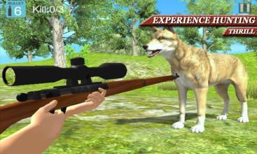 Wild Animal Shooting : Wolf Survival Hunter 2018截图2