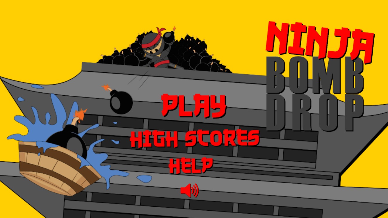 Ninja Bomb Drop截图2