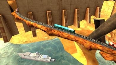 Euro Train Hill Climb Simulator : Mountain Train截图2