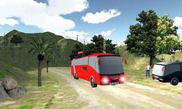 Offroad Tourist Bus Driving 3D截图2