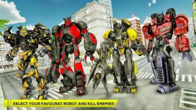Futuristic Robot Transformation : Real Robot War截图1