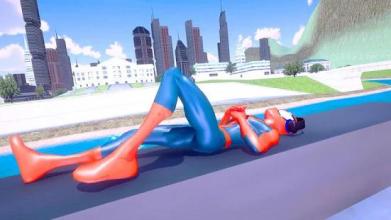 Rope Hero City Rescue Spider Adventure截图4