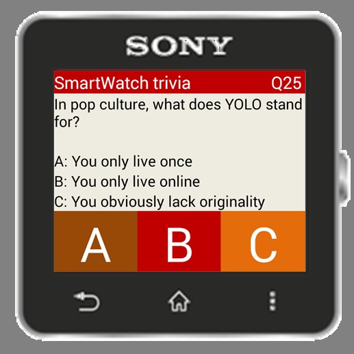 Trivia for SmartWatch截图2