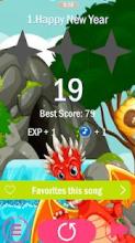 Dragon Piano Tiles Fire截图3