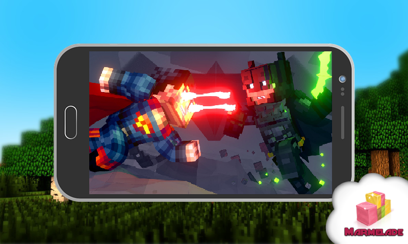 Mod Hero Super-Man MCPE截图1