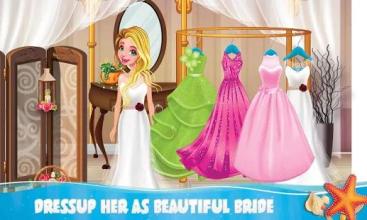 Mermaid Lady Wedding Makeover Game截图3