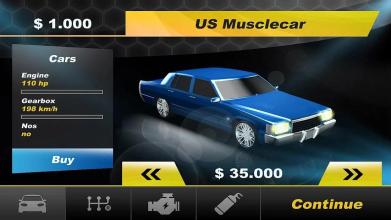 Extreme Drag Car Racing 3D截图2