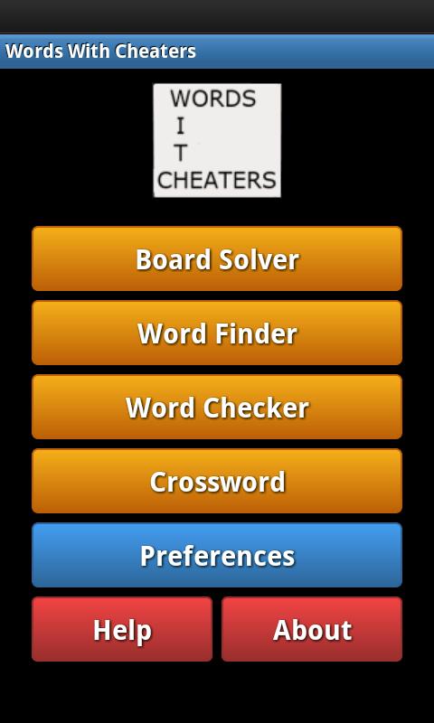 Words With Cheaters Free截图2