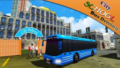 City School Bus Driving截图4