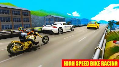 Highway Moto Bike Rider Game 2019截图3