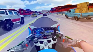 Traffic Moto Bike Racing 2018截图1