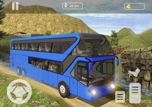 Real Offroad Bus Simulator 2018 Tourist Hill Bus截图5