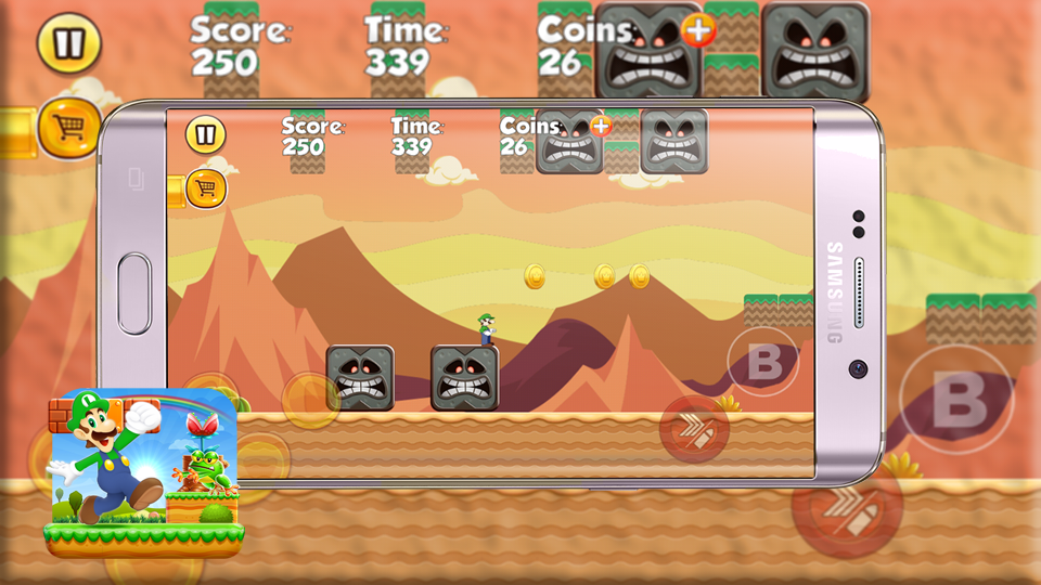 Luigi super jungle adventures截图4