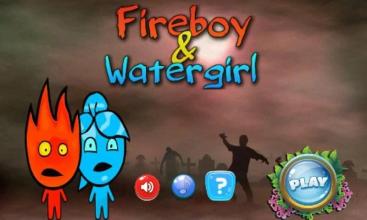 FireBoy and Ice Girl Dush with zombie截图2