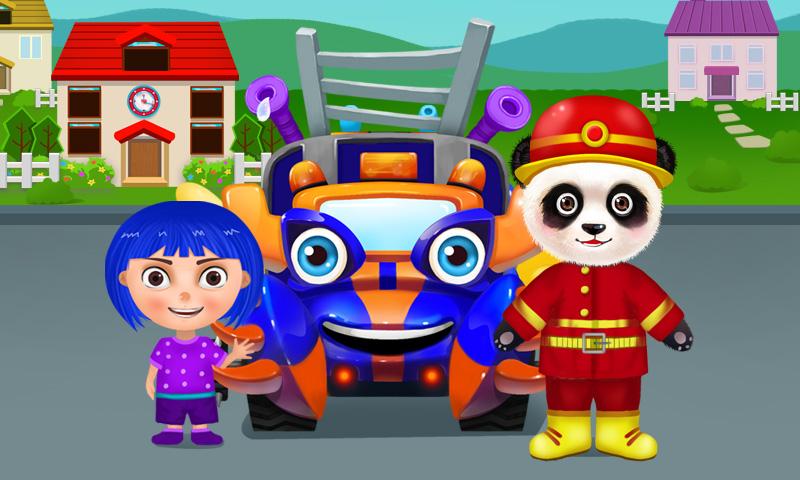 Train Fire: Super Panda Rescue截图5