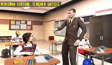 Virtual Dad High School Teacher: Family Games截图3