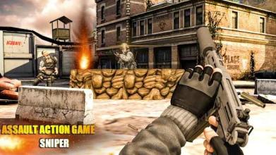 Frontline Army Strike : FPS commando shooting截图3