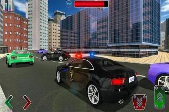 Police car chase: Hot Highway Pursuit - Cop games截图2