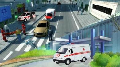 Ambulance rescue simulator 2018: Driving Duty截图4