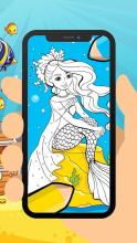 Mermaid Coloring for Kids截图3