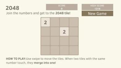 Free 2048截图3