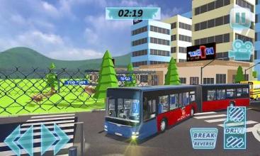 Mega Bus Transporter Sim 2018 for Football Champs截图3