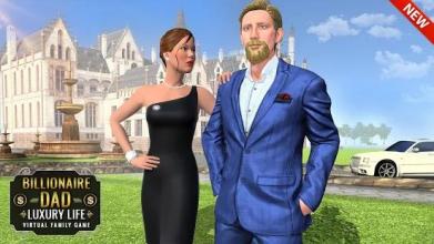 Billionaire Dad Luxury Life Real Family Games截图1