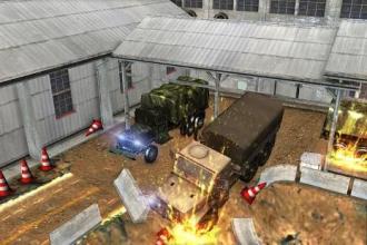 Army Truck Transporter Military Simulator 3D截图2