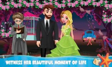 Mermaid Lady Wedding Makeover Game截图2