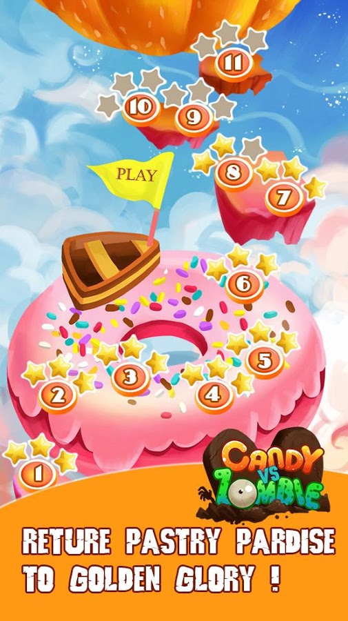 Candy vs Zombies截图4