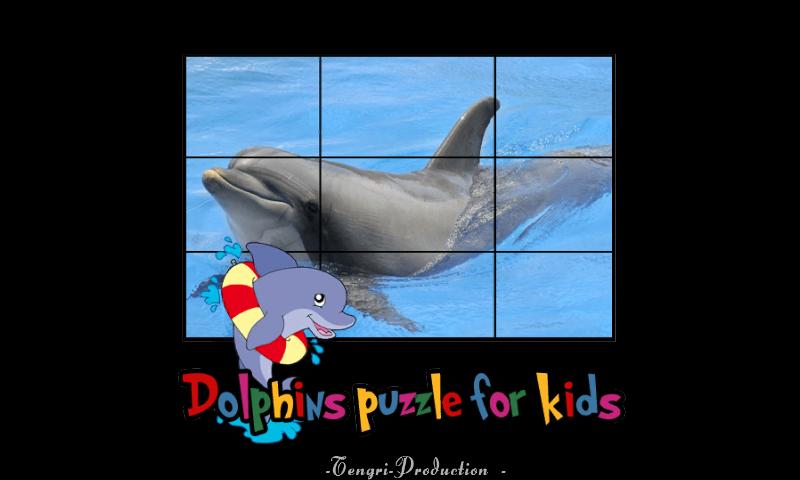 dolphins puzzle for kids截图1