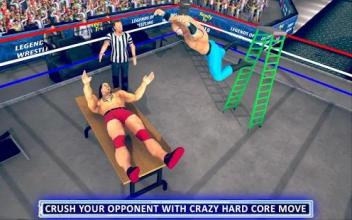 World Wrestling Revolution Mania Real Stars fight截图4