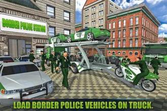 US Border Police ATV Quad Bike Plane Transport Sim截图5