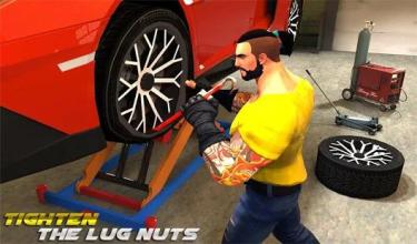 Flat Tire Car Mechanic Simulator截图2