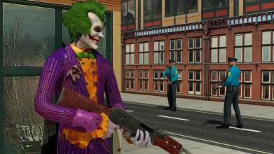 Scary Clown Attack Simulator - Crime Fighter截图1