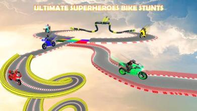 Superheroes Bike Stunts Scraper - Thumb截图5