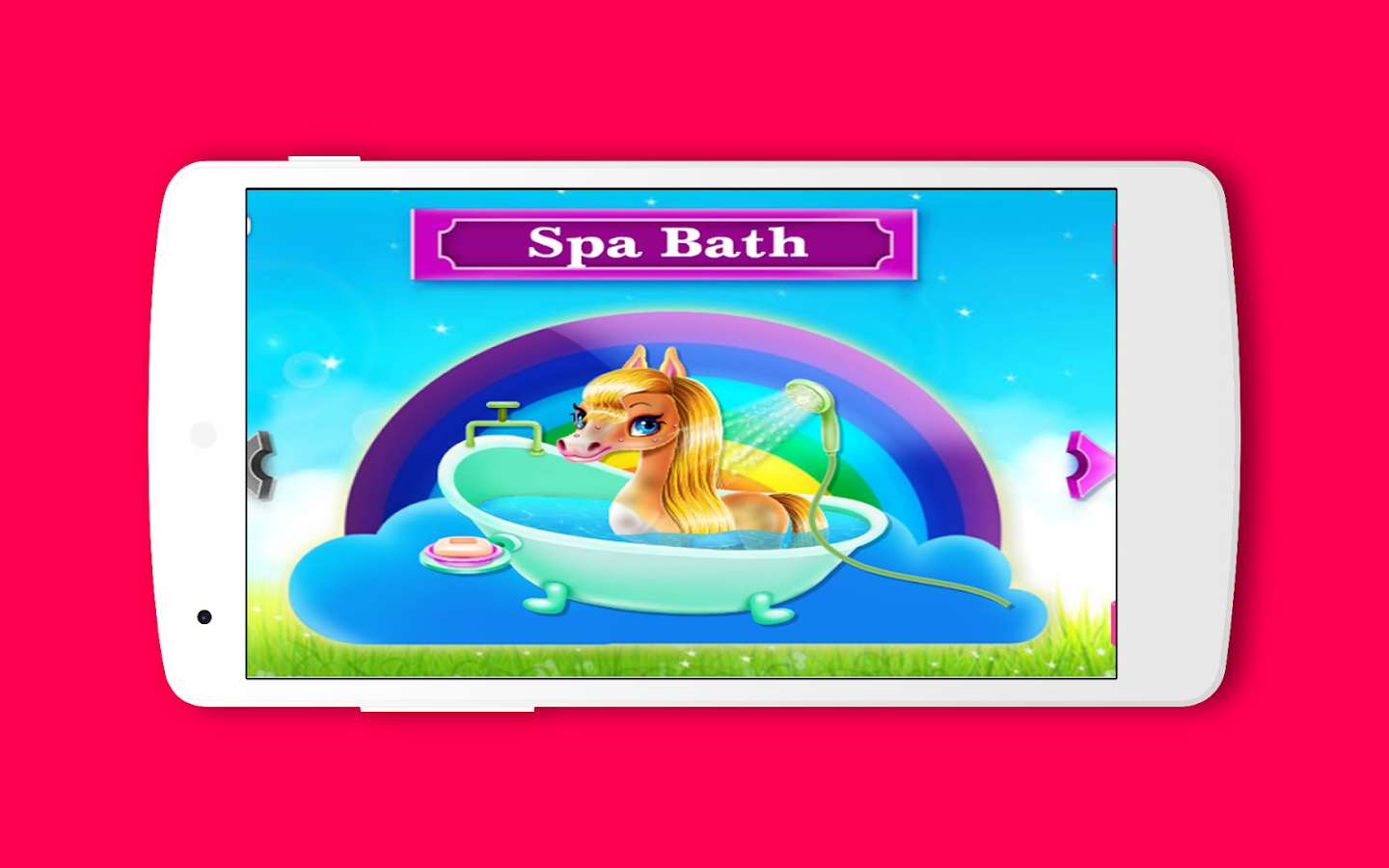 Rainbow Pony Beauty Salon - free games截图5