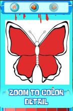 Butterfly Coloring Book Paint Free截图2