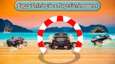 Beach Water Surfer Buggy Racing截图1