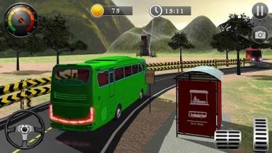 Uphill Off Road Bus City Coach Bus Simulator 2018截图1