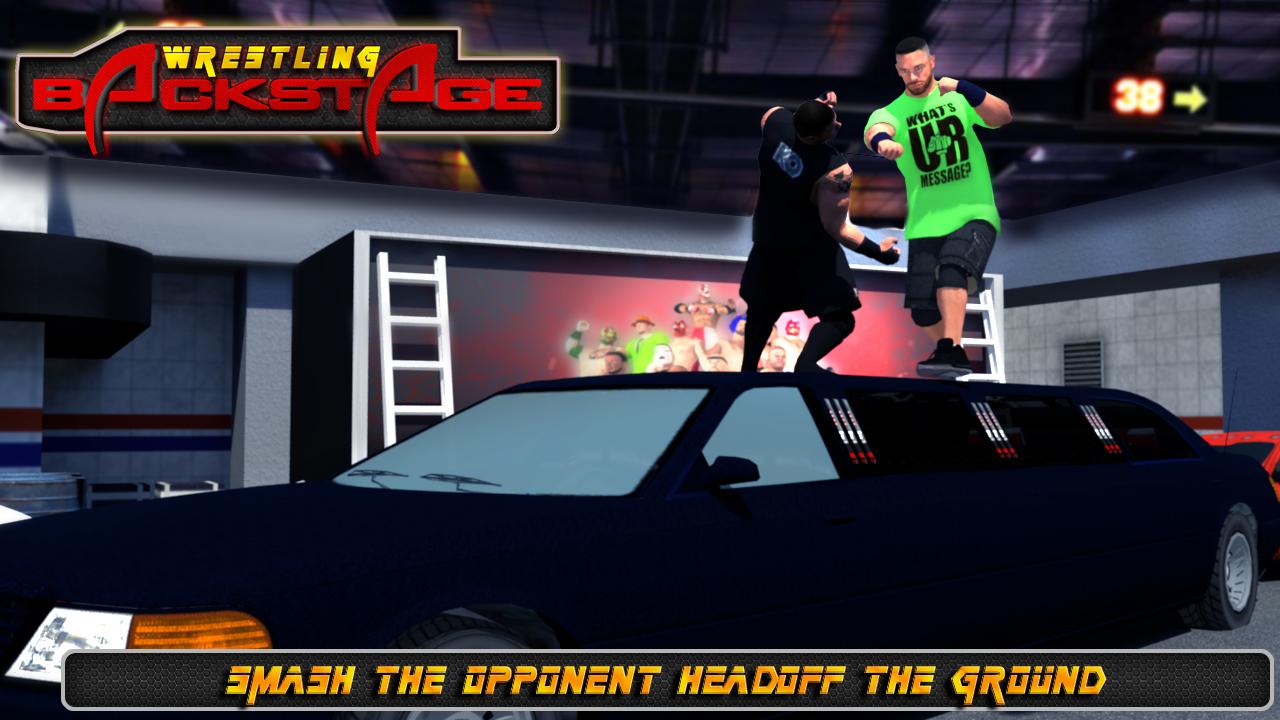 WRESTLING BACKSTAGE FIGHTING : WRESTLING GAMES截图2