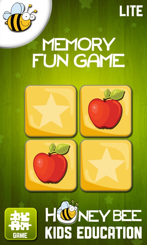 Kids Memory Fun Game Lite截图1