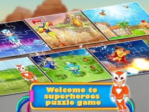 Puzzle Kids Super Hero Shape & Jigsaw Puzzles截图5