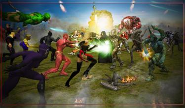 Alien vs Hero: Superhero Epic Battle截图1