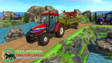 Real Farming Tractor Cargo Transport Simulator截图1