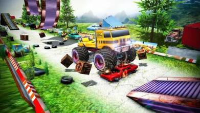 Monster Truck Tricky Stunt Race截图2