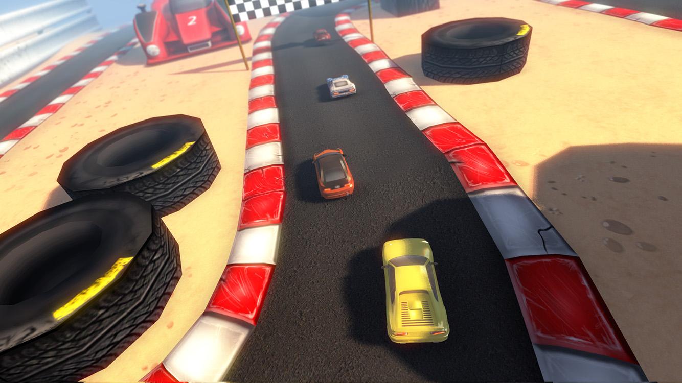 Car Wars Mini Racing 3D截图3