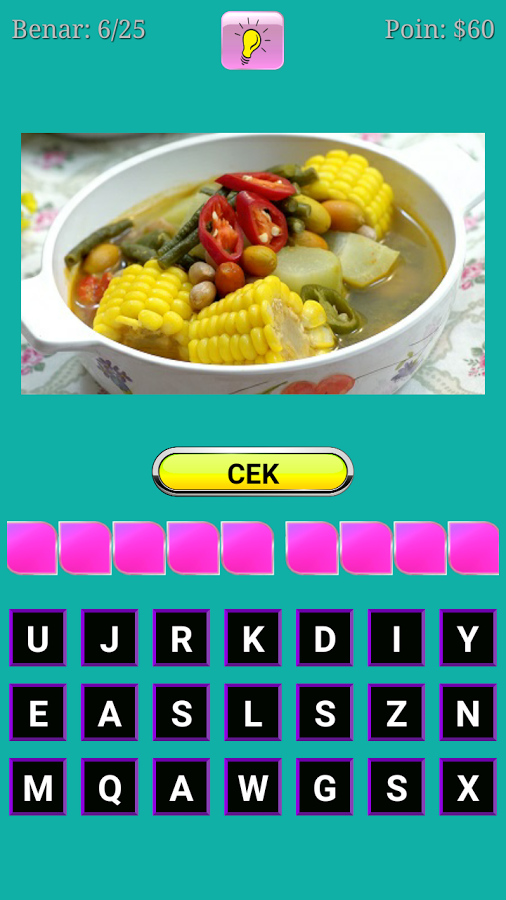 Kuis Tebak Makanan截图5