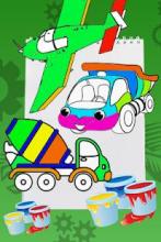 Cars Coloring - Book Paint截图3